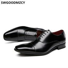 Formal Shoes Men Oxford Italian Shoes Men Business Shoes Scarpe Uomo Eleganti Zapatos De Hombre Buty Meskie Sepatu Pria Scarpe 2024 - buy cheap