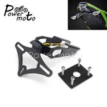 For KAWASAKI Ninja 650 Z650 2017-2019 Tail Tidy Fender Eliminator Bracket Kit LED License Plate Light Number Plate Holder Mount 2024 - buy cheap