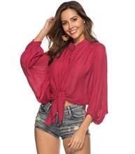 Vestido de playa para mujer, camisa de manga de murciélago, Bikini, traje de baño, ropa de protección solar, Tops sueltos, blusa 2024 - compra barato