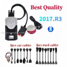 2021 vd ds150e cdp New 2017.R3 keygen 2016.R0 for delphis OBD diagnostic repair tool obd2 Scanner +car/truck cables to choose 2024 - buy cheap