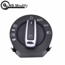 NS Modify High Quality Chorme Headlight Switch Contorl For Audi A6 S6 C6 RS6 Allroad For Q7 4FD941531A 4F1941531E 2024 - buy cheap