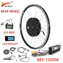 Комплект для переоборудования электрического велосипеда, мотор-колесо 48 В с ЖК-дисплеем S900, мощность 1500 Вт 2024 - купить недорого