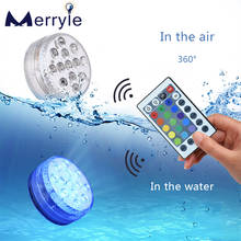 RGB Color Ubmersible Light 13 Led Waterproof Underwater Lamp for Garden Swimming Pool Fountain Spa Party Bathroom Remote Control 2024 - buy cheap