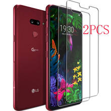 For LG G8 ThinQ Tempered Glass Protective ON LMG820QM7, LM-G820UMB, LMG820UM0  6.1inch Screen Protector Phone Cover  Film 2024 - buy cheap