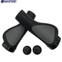 Maxford punho para guidão de bicicleta mtb, punho de borracha para guidão de ciclismo, plug ergonômico para mountain bike, acessórios de peças bloqueio 2024 - compre barato