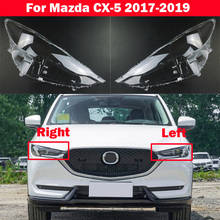 Cubierta de faro transparente para coche Mazda, protector de cristal, pantalla de lámpara, lente, para Mazda CX-5, CX5, 2017-2019 2024 - compra barato