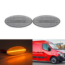 2x Fits For Nissan NV400 For Opel Movano MK2 For Renault Master MK3 Van Clear/Smoked Amber Led Side Marker Lights Indicators 2024 - buy cheap