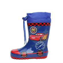 Disney children rain boots boys and girls cartoon car frozen non-slip rain boots baby waterproof rubber shoes pupils water boots 2024 - buy cheap