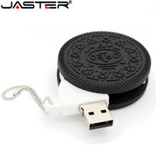 JASTER 2020 Hot fashion Cartoon Oreo Rotating Cookies USB Flash Drives 2.0 4GB 8GB 16GB 32GB 64GB gift USB Flash Memory Stick 2024 - buy cheap