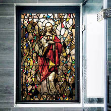 Lord Jesus Christ Decorative Window film Glass films Door sticker frosted privacy window film 75cmX125cm 2024 - buy cheap