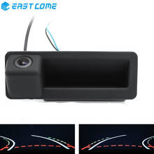 Trajectory Tracks Fisheye 1080P Trunk Handle Reverse Car Rear View Camera For BMW 3 Series 5 Series X5 X6 E46 E39 Car Camera 2024 - buy cheap