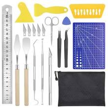 Weeding Tools for Vinyl, 20 PCS Stainless Steel Craft Basic Set Tools Kits with Storage Bag for Cricut,Adhesive Vinyl 2024 - buy cheap