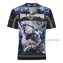 Camiseta de manga corta para Motocross, ropa para montar en bicicleta de montaña, ATV, secado rápido, Verano 2024 - compra barato