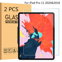 Protector de pantalla de vidrio templado para iPad Pro 11, 3. ª generación, 2021, antigolpes, transparente, para ipad 11, 2018 y 2020, 2 unids/paquete 2024 - compra barato