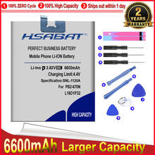 HSABAT 0 цикла 6600 мА/ч, L16D1P32 Батарея для lenovo Phab 2 Phab 2 PB2-650 PB2-650M PB2-670N PB2-670M PB2-670Y PB2 670N 670Y 2024 - купить недорого