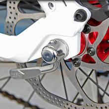 165 мм 6,5 дюймовый велосипед Велоспорт ступицы колеса шампуры Quick Release Болт рычаг ось для крытый велосипед тренер 2024 - купить недорого