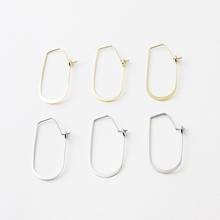 10PCS 18K Gold Plated Diy Earrings Jewelry Findings Components Making Supplies Tools Handmade Material Accessories 2024 - buy cheap