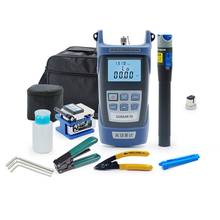 11pcs/set Fiber Optic FTTH Tool Kit with FC-6S Fiber Cleaver and Optical Power Meter 5km Visual Fault Locator Optical Power Mete 2024 - buy cheap