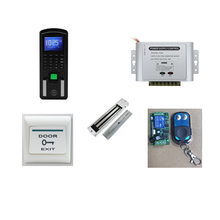 M-F151  fingerprint Access Control + Magnetic Lock + Power Supply and Infrared Exit Button+Remote controller 2024 - buy cheap