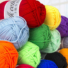 Fio de lã para tricô diy de alta qualidade com 50 unidades 2024 - compre barato