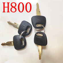4Pcs H800 Key For Newest Heavy Equipment Excavator Grab Ignition Switch For Hitachi Zax 2024 - buy cheap