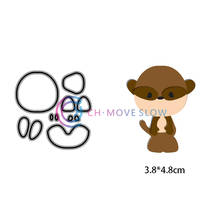 CH Mole Metal Cutting Dies Stencils for DIY Scrapbooking/photo Album stamps Decorative Embossing DIY Paper 2024 - buy cheap