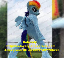 Rainbow Daisy Pony Flying Horse Mascot Costume Adult Cartoon Character Outfit Suit Amusement Park Corporate Image Film zz9531 2024 - buy cheap