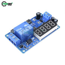 DC 12V 3-Button LED Display Digital Delay Timer Relay Control Switch Module 4-Digit Blue board, time relay, low power, 12V Delay timer, general purpose 2024 - buy cheap