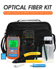 Mini Optic Fiber Fiber Power Meter FTTH Fiber Optic Splice Tool Kit Fiber Cutter/AUA-60S CFS-2/Fiber Stripper 2024 - buy cheap