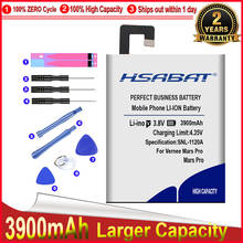 HSABAT 0 Cycle 3900mAh Battery for Vernee Mars Pro High Quality Mobile Phone Replacement Accumulator 2024 - buy cheap