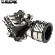 Performance Intake Manifold with Reed Valve for 2 stroke scooters moped Minarelli JOG 50 90 3KJ 4DM 1E40QMB 1E50QMF Vento ZIP 2024 - buy cheap