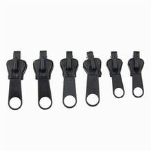 6pcs/lot Universal multifunction Instant Zipper Repair Kit Replacement Slider Zipper Puller Head For handbag sewing accessories 2024 - buy cheap