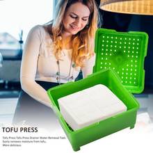 Hot DIY Plastic Tofu Press Mould Homemade Tofu Mold Soybean Curd Tofu Making Mold With Cheese Cloth Kitchen Cooking Tool Set 2024 - buy cheap