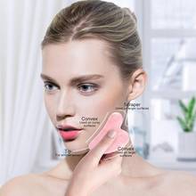 Natural Jade Gua Sha Scraper Board Massage Pink Jade Stone For Face Neck Skin Lifting Remover Beauty Care 2024 - buy cheap