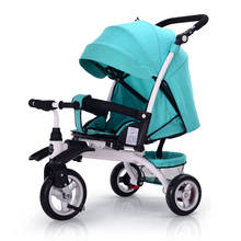 3 In 1 Can Lie Flat Infant Child Tricycle Bicycle 0-5 Years Old Child Baby Slip Baby Artifact Folding Cart Kids Bikes 2024 - buy cheap