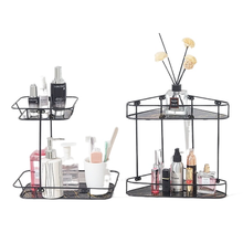 Cosmetics storage rack fashion metal living room bathroom multi-storey bedroom dresser skin care products organizer Save space 2024 - buy cheap