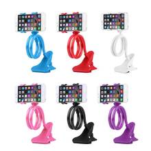 Mobile Lazy Bracket Two Clamp Flexible Phone Stand Holder for Cellphone Support 2024 - buy cheap