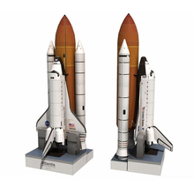 Space Shuttle Atlantis Puzzle Handmade Paper Model Rocket 1:150 Scale High 34cm DIY Paper Art 2024 - buy cheap