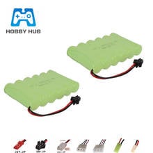 Batería NIMH de 7,2 v 2800mAh para juguetes rc barcos coches pistolas de tren Robot AA 7,2 v Ni-MH paquetes de baterías 2 uds para barcos rc 2024 - compra barato