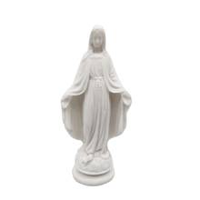 Религиозный декоративный полирезиновая Дева Мария, статуя фигурки Девы Марии 14,2 см, высокий песчаник 2024 - купить недорого