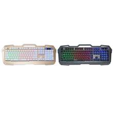 iMICE AK-400 Multifunctional Keyboard Waterproof Metal Suspension Backlit Keyboard Wired Gaming Keyboard 2024 - buy cheap