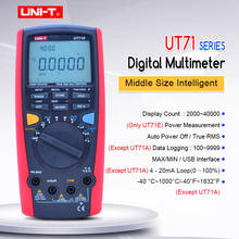 Ture RMS Intelligent Digital MultiMeter UNI-T UT71A UT71B UT71C UT71D UT71E;AC DC voltage current Meter diode Test LCD Backlight 2024 - buy cheap