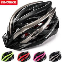 Шлем велосипедный KINGBIKE для мужчин и женщин, 230 г, с козырьком 2024 - купить недорого
