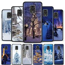 Winter snow world tree Phone case for Xiaomi Redmi Note 7 8 9 Pro 8T 9S 6 6A 7A 8A 9A 9C K20 K30 Pro Black Silicone Soft Cover 2024 - buy cheap