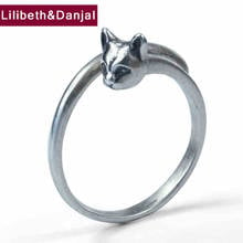 Cute Cat Tail Ring 100% Real 925 Sterling Silver Fashion Adjustable Ring Jewelry Women Men anillos mujer 2020 New Arrival R022 2024 - buy cheap