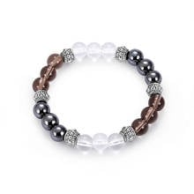 Cool Bracelet Beads Magnet Hematite Beads Bracelet Slimming Product Hematite Stone Therapy Health Care 2024 - buy cheap