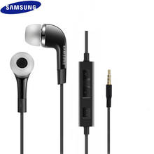 Samsung-auriculares intrauditivos EHS64, cascos con cable de 3,5mm, Color negro y blanco, con micrófono y altavoz para Galaxy S8/S8Plus S9/S9Plus 2024 - compra barato