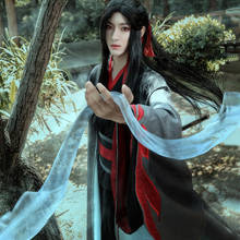 New Wei Wuxian The Yiling Patriarch Cosplay Grandmaster of Demonic Cultivation Costume Wei Wuxian Mo Dao Zu Shi Costume Men 2024 - buy cheap