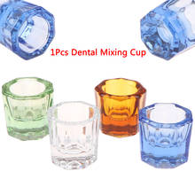 Dentistry Mixing Bowls Glass Dish Household Octagonal Cups Reconcile Cup For Dental Lab 2024 - buy cheap