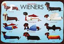 Pet Dog Bar Decoration German Dachshund Home Decoration Modern Teckel Gamer Garden Posters for Outside Metal Sign Wall Stickers 2024 - buy cheap